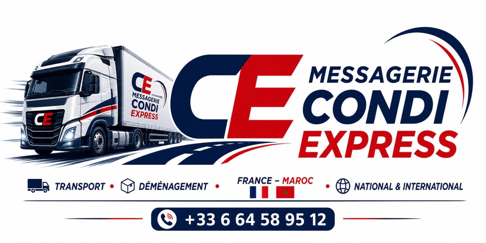 Messagerie Condi Express — transport et déménagement France–Maroc